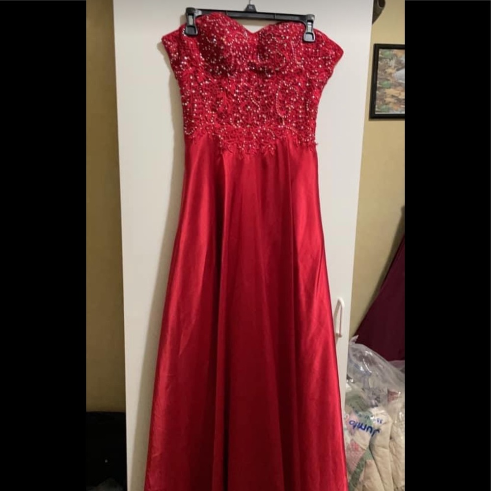Beautiful red dress